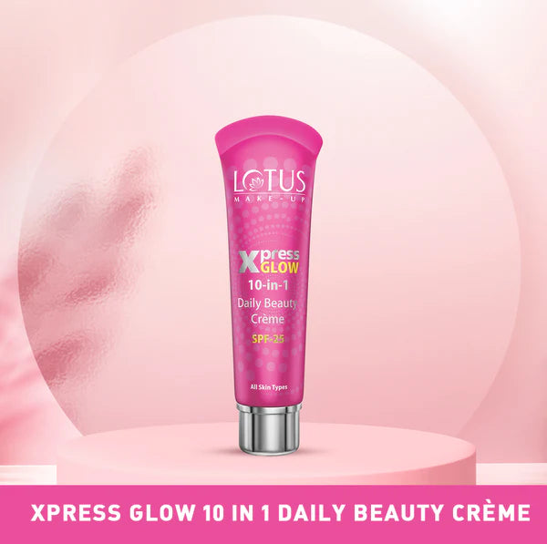 Lotus Xpress Glow Daily Beauty 10-In-1 Cream SPF 25