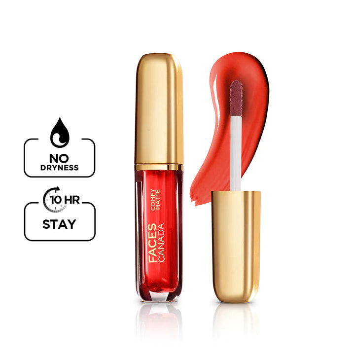 Faces Comfy Matte Liquid Lipstick