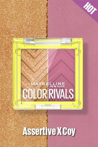 Maybelline Color Rivals Shadow Duo Palette Assertive X Coy