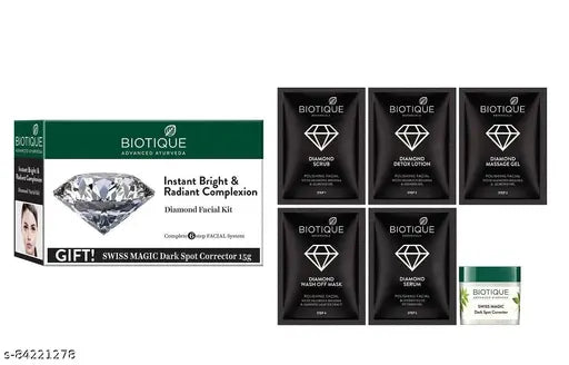 BIOTIQUE DIAMOND FACIAL KIT