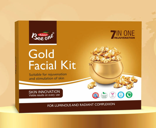 BEE ONE 24K Gold Facial Kit 312 Gms