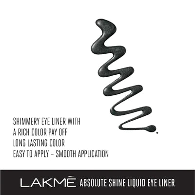 LAKMÉ ABSOLUTE SHINE LINE LIQUID EYE LINER - 4.5 ML