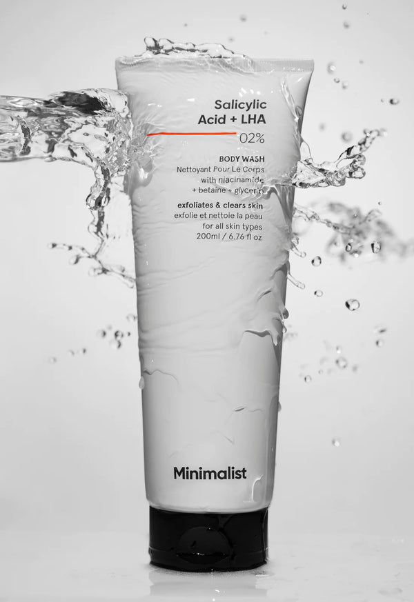 Minimalist Salicylic Acid + LHA 02% Body Wash 200ml