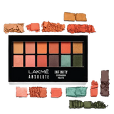 LAKMÉ ABSOLUTE INFINITY EYE SHADOW PALETTE - CORAL SUNSET