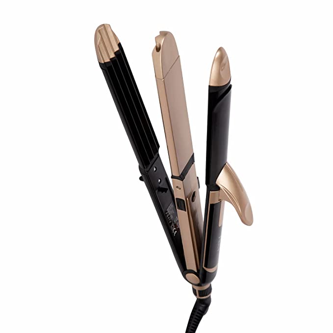 VEGA 3 in 1 Hair Styler, Straightener, Curler & Crimper