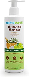 Mama Earth BhringAmla Shampoo with Bhringraj and Amla for Intense Hair Treatment - 250 ml