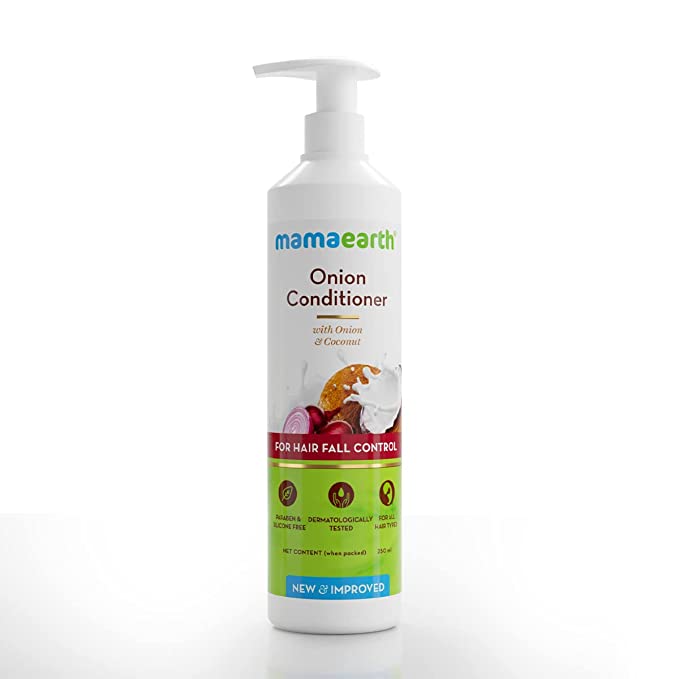 Mama Earth Onion Conditioner for Hair Fall Control - 250ml