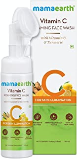 Mama Earth Vitamin C Foaming Face Wash with Vitamin C and Turmeric for Skin Illumination - 150ml