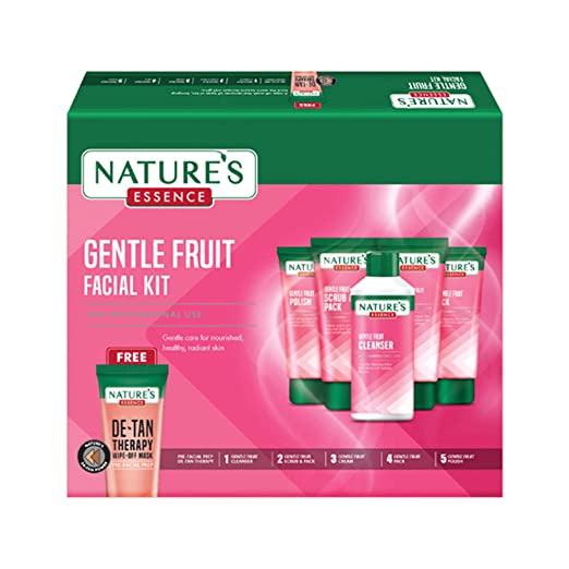 NATURE'S ESSENCE Gentle Fruit Facial Kit,400g+200ml