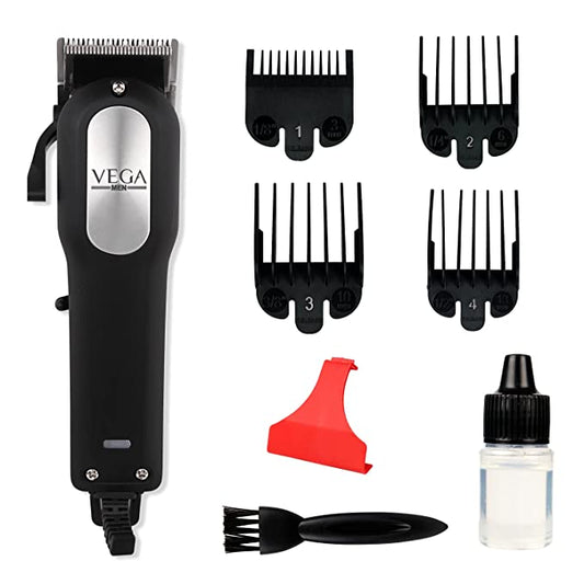 VEGA Men X-Pro Professional Hair Clipper For Men, Black