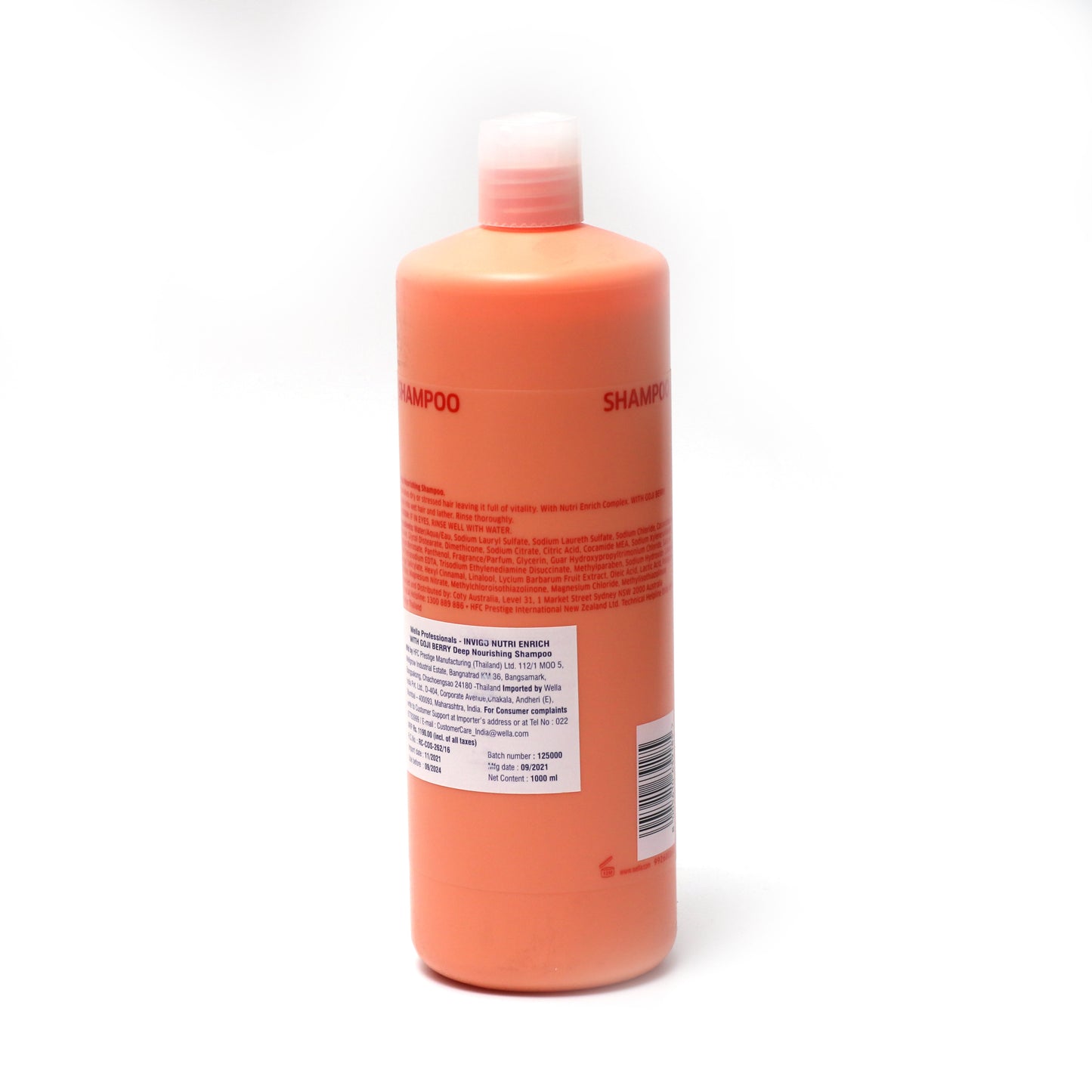 Wella Nutri Enrich Invigo Shampoo 1 ltr