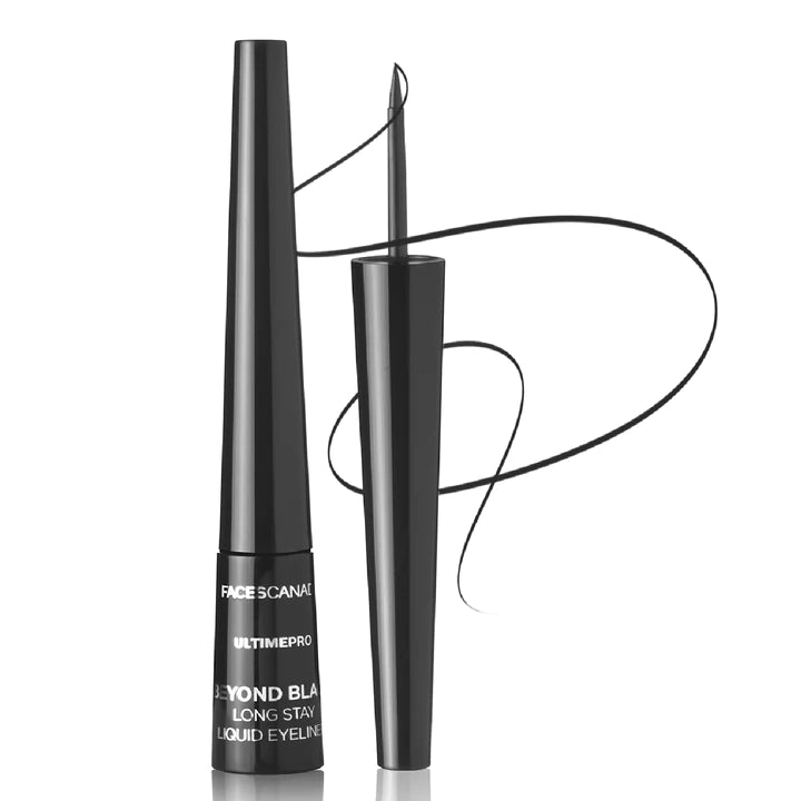 Faces Beyond Black Long Stay Liquid Eye Liner Black