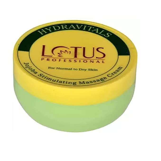 Lotus Professional Hydravitals Jojoba Stimulating Massage Cream,250gm