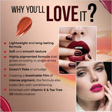 COLORBAR POWER KISS MATTE TRANSFER PROOF LIP COLOR