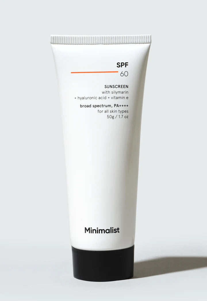 Minimalist SPF 60 Sunscreen 50g