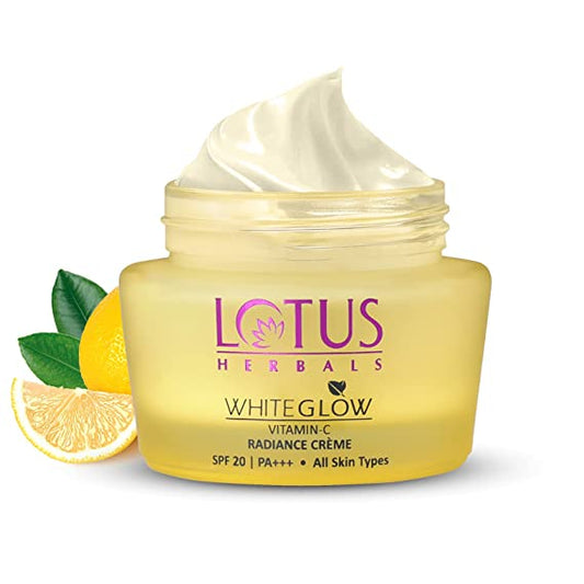 Lotus Herbals WhiteGlow Vitamin C Radiance Cream SPF 20 50g