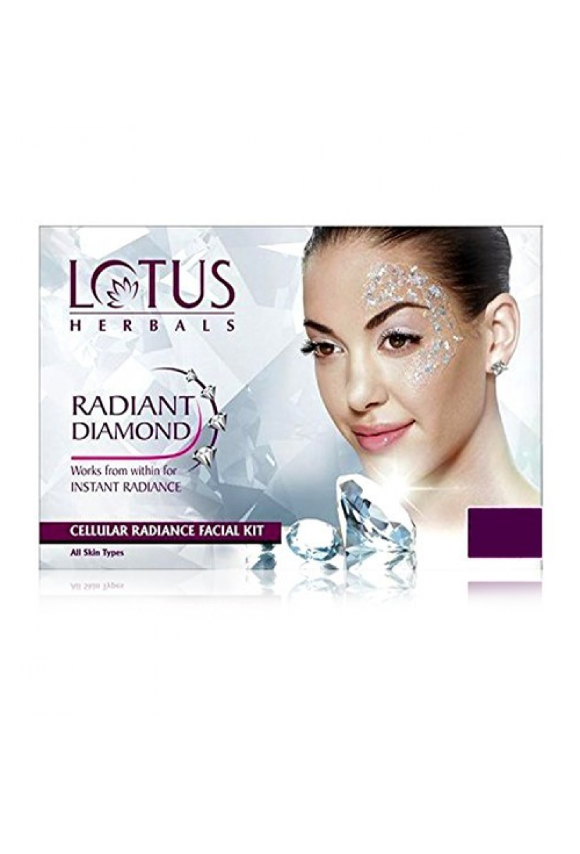 Lotus Herbals Radiant Diamond  Facial Kit 37g