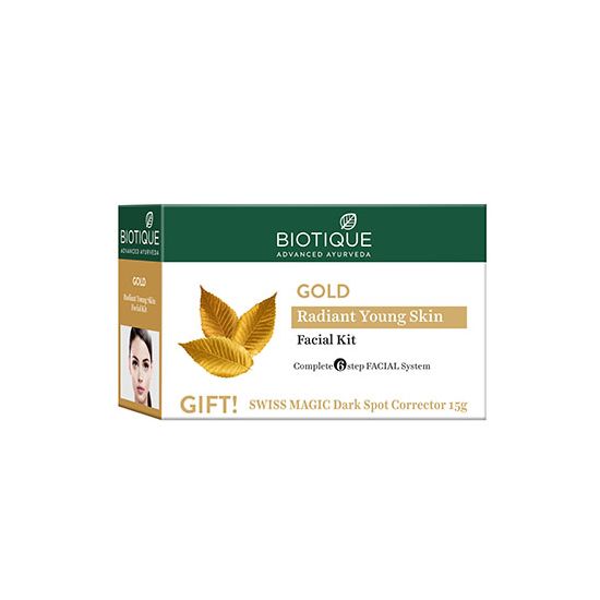 BIOTIQUE GOLD RADIANCE FACIAL KIT