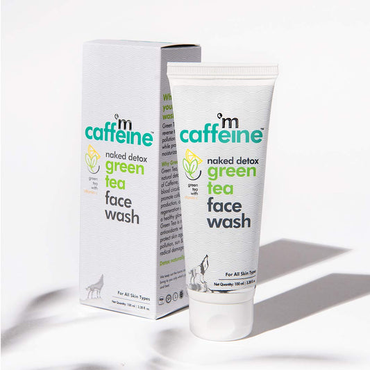 mCaffeine Green Tea Face Wash 100ml