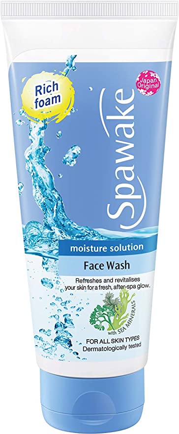 Spawake Moisturising Face Wash, Hydrating and Nourishing, 100g