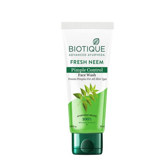 BIOTIQUE NEEM PIMPLE CONTROL FACE WASH