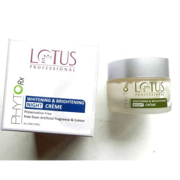 Lotus Professional Phyto Rx Whitening And Brightening Night Cream, 50g