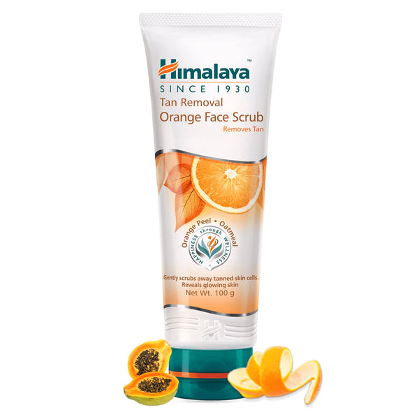 Himalaya Tan Removal Orange Face Scrub 100g