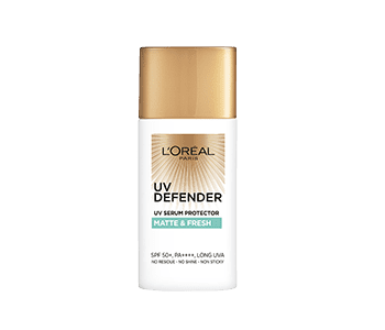 Loreal UV Defender Serum Protector Sunscreen Matte and Fresh 50ml