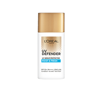 Loreal UV Defender Serum Protector Sunscreen Moist and Fresh 50ml