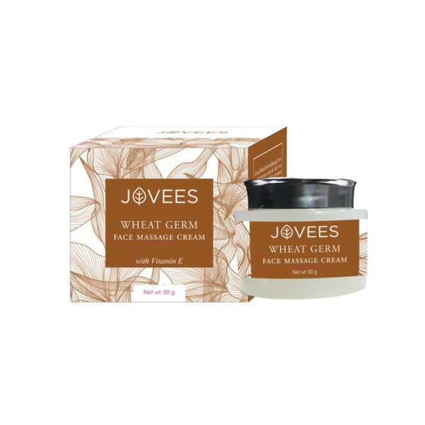 Jovees Face Massage Cream - Wheat Germ With Vitamin E 50g